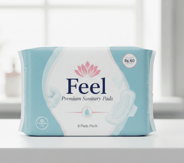 Feel Premium Sanitary Pads (8 Pads Pack) size XXL